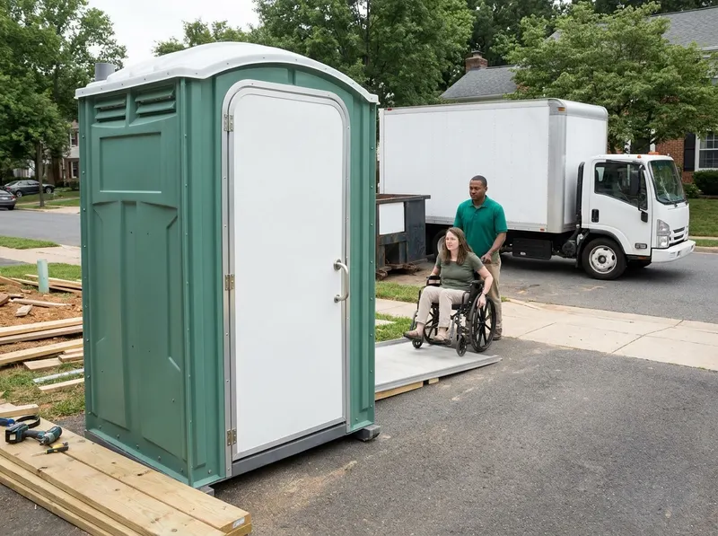 ADA-Compliant Wheelchair Accessible Restroom in Alexandria, VA