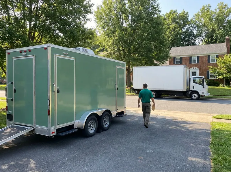 Luxury Multi-Stall Restroom Trailer in Alexandria, VA
